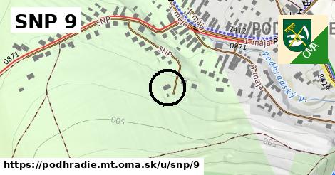 SNP 9, Podhradie, okres MT