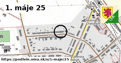 1. máje 25, Podivín