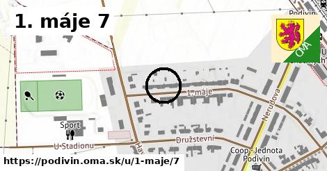 1. máje 7, Podivín