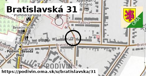 Bratislavská 31, Podivín