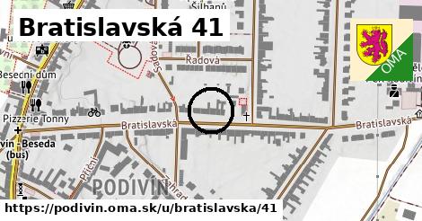 Bratislavská 41, Podivín