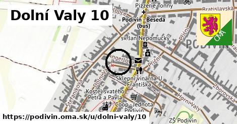 Dolní Valy 10, Podivín