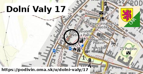 Dolní Valy 17, Podivín