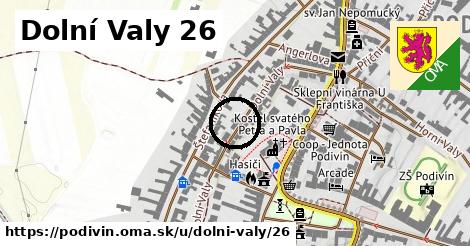 Dolní Valy 26, Podivín