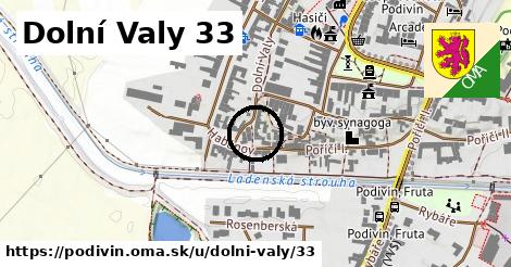 Dolní Valy 33, Podivín