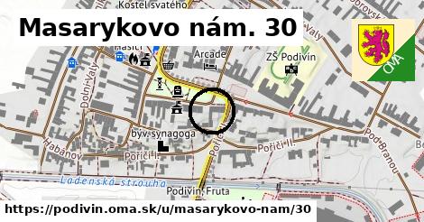 Masarykovo nám. 30, Podivín