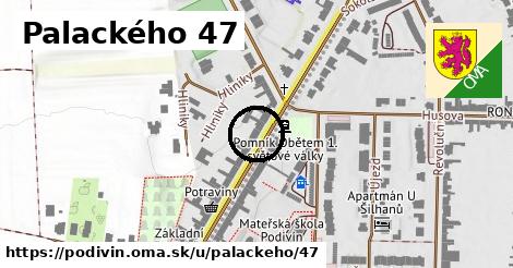 Palackého 47, Podivín