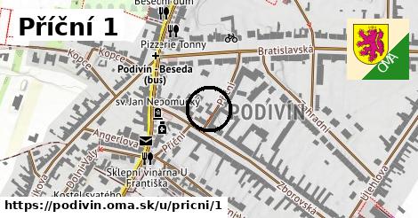Příční 1, Podivín
