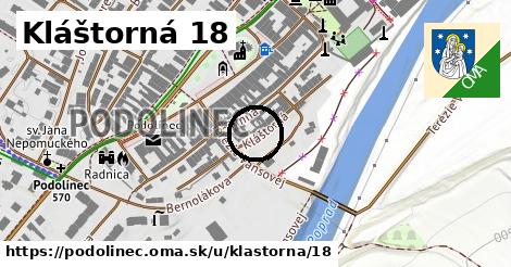 Kláštorná 18, Podolínec