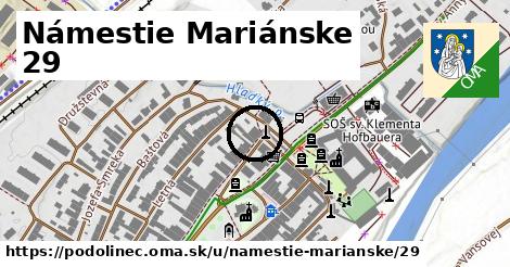 Námestie Mariánske 29, Podolínec