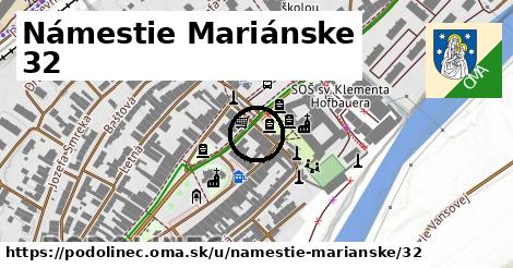 Námestie Mariánske 32, Podolínec