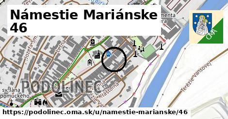 Námestie Mariánske 46, Podolínec