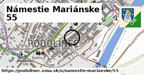 Námestie Mariánske 55, Podolínec