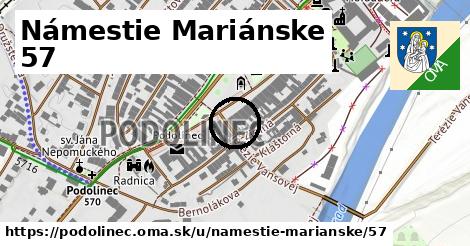 Námestie Mariánske 57, Podolínec