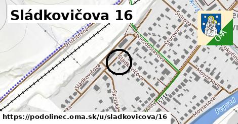 Sládkovičova 16, Podolínec