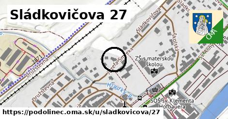 Sládkovičova 27, Podolínec