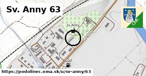 Sv. Anny 63, Podolínec