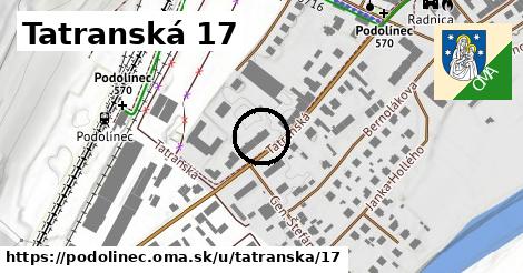 Tatranská 17, Podolínec