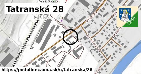 Tatranská 28, Podolínec