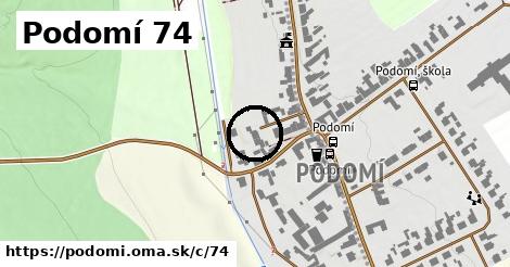 Podomí <span class="supisne">74</span>