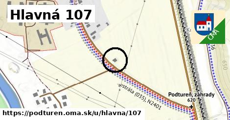 Hlavná 107, Podtureň