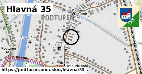 Hlavná 35, Podtureň