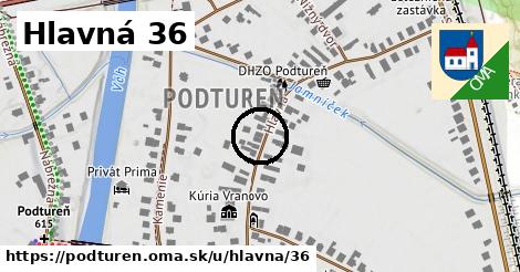 Hlavná 36, Podtureň