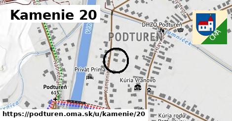 Kamenie 20, Podtureň