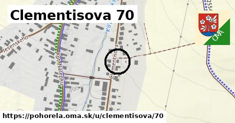 Clementisova 70, Pohorelá