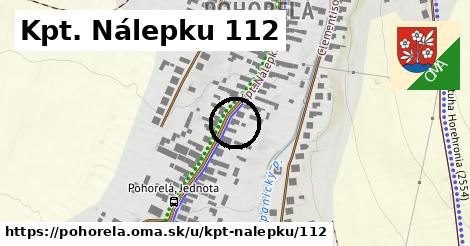Kpt. Nálepku 112, Pohorelá