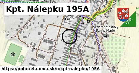 Kpt. Nálepku 195A, Pohorelá