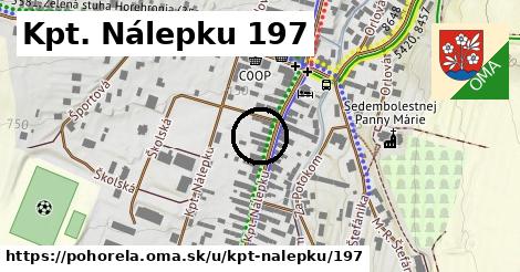 Kpt. Nálepku 197, Pohorelá