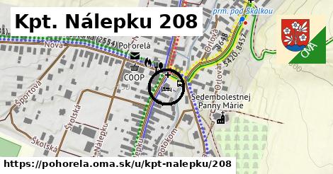 Kpt. Nálepku 208, Pohorelá