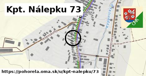 Kpt. Nálepku 73, Pohorelá