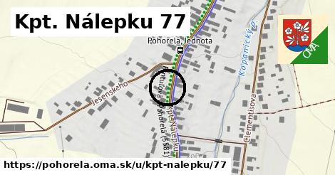 Kpt. Nálepku 77, Pohorelá