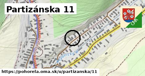 Partizánska 11, Pohorelá