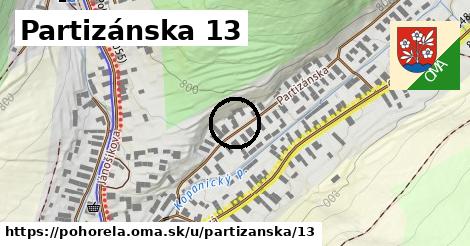 Partizánska 13, Pohorelá