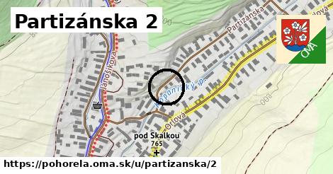 Partizánska 2, Pohorelá