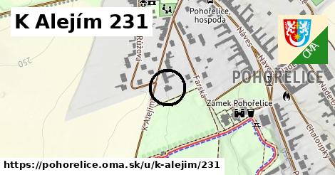 K Alejím 231, Pohořelice