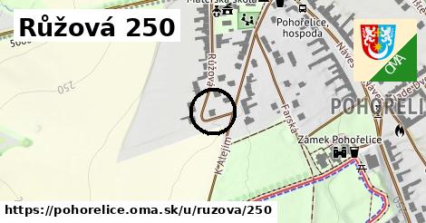 Růžová 250, Pohořelice