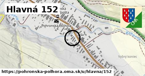 Hlavná 152, Pohronská Polhora