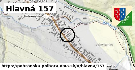 Hlavná 157, Pohronská Polhora
