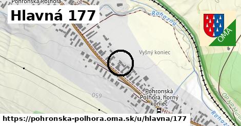 Hlavná 177, Pohronská Polhora