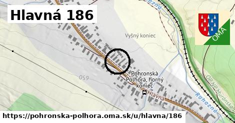 Hlavná 186, Pohronská Polhora