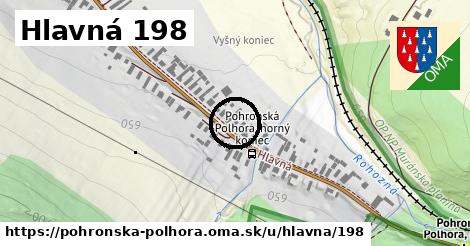 Hlavná 198, Pohronská Polhora