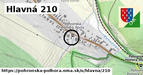 Hlavná 210, Pohronská Polhora