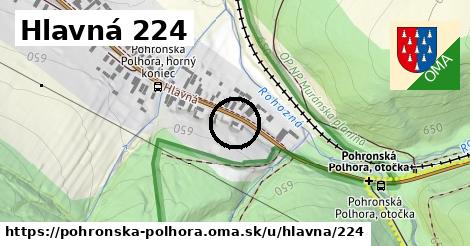Hlavná 224, Pohronská Polhora