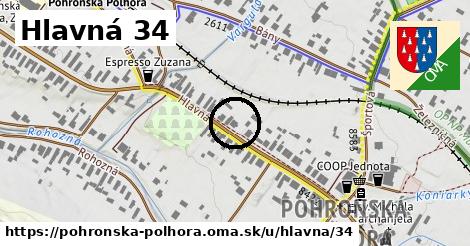 Hlavná 34, Pohronská Polhora