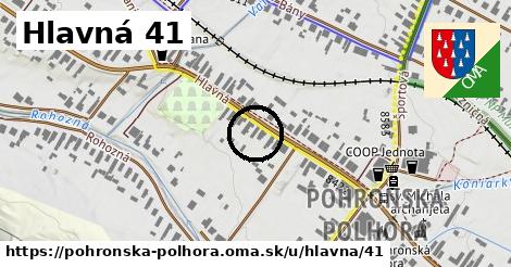 Hlavná 41, Pohronská Polhora