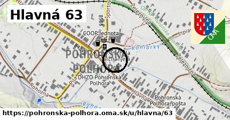 Hlavná 63, Pohronská Polhora